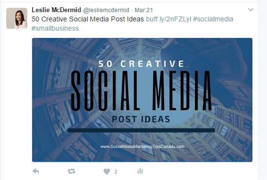 creatively re-share your own content on social media